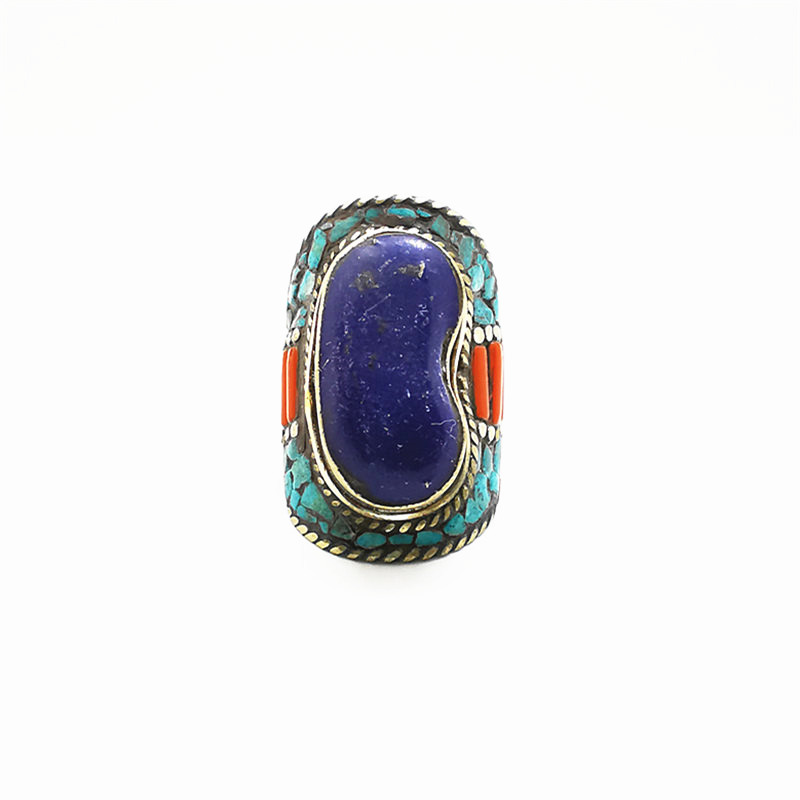 Ethnic Fashion Com - Тибетское большое кольцо для мужчин, из
