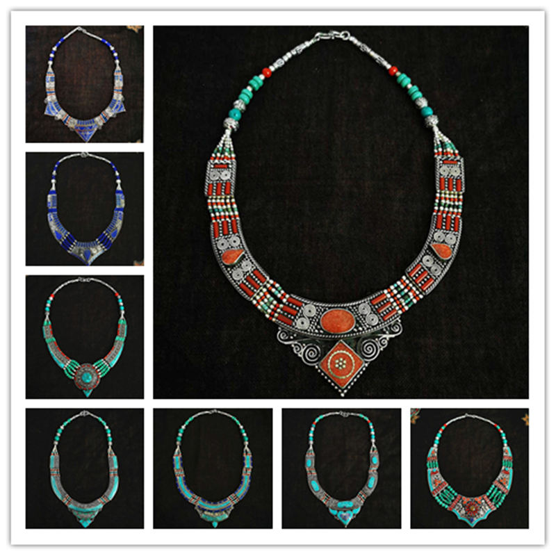 Ethnic Fashion Com - BOHO винтажные ожерелья коллекция медных инкрустированных