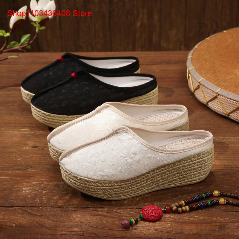 Ethnic Fashion In - Новые стильные тапочки, легкие, на толстой