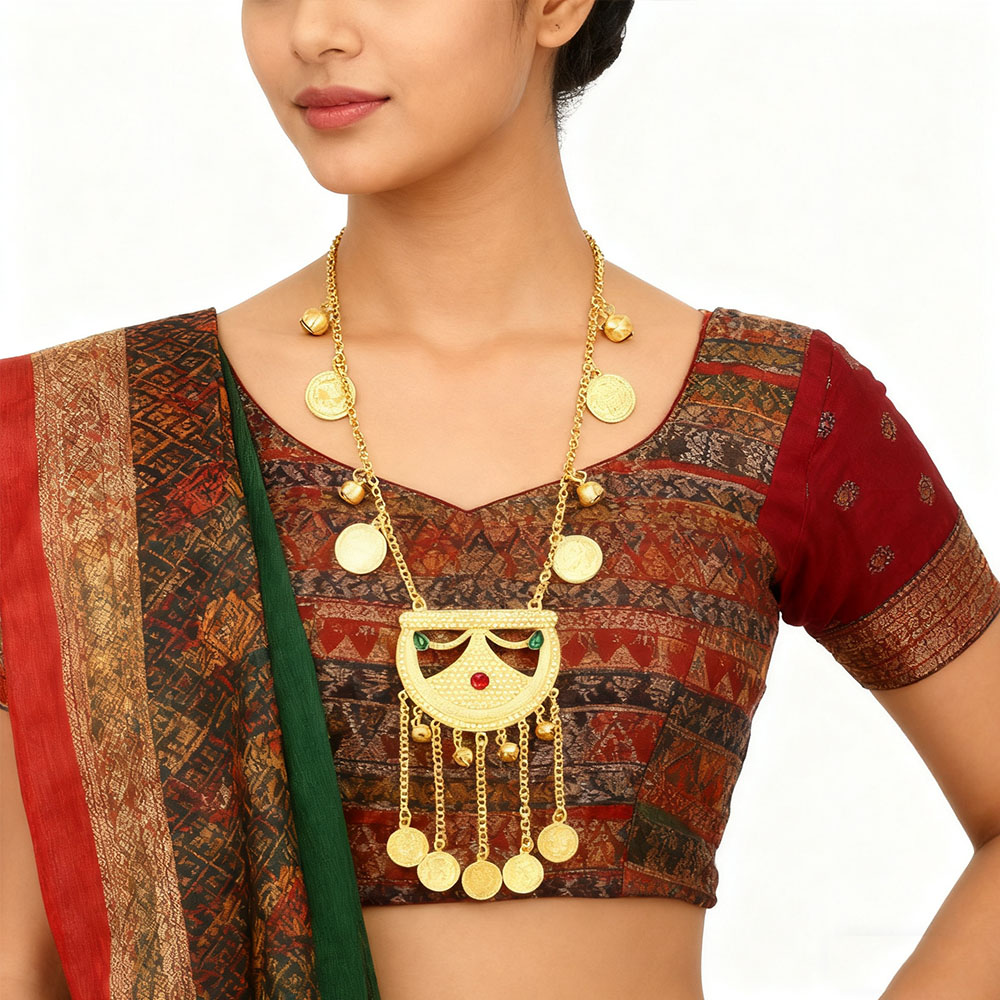 Ethnic Fashion Pakistan - Афганское Пакистанское традиционное ожерелье с монетами