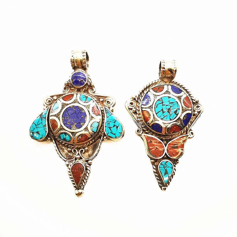 Ethnic Fashion Com - Винтажные крупные медные кулоны ручной работы