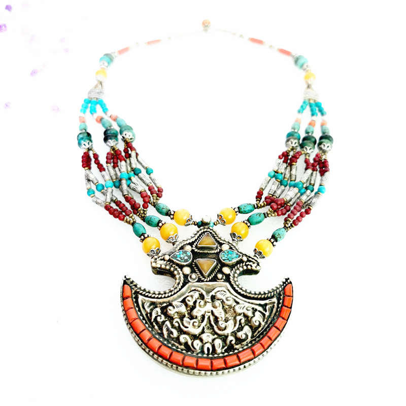 Коллекция винтажных ожерелий M – обзор и цена Ethnic Fashion Com