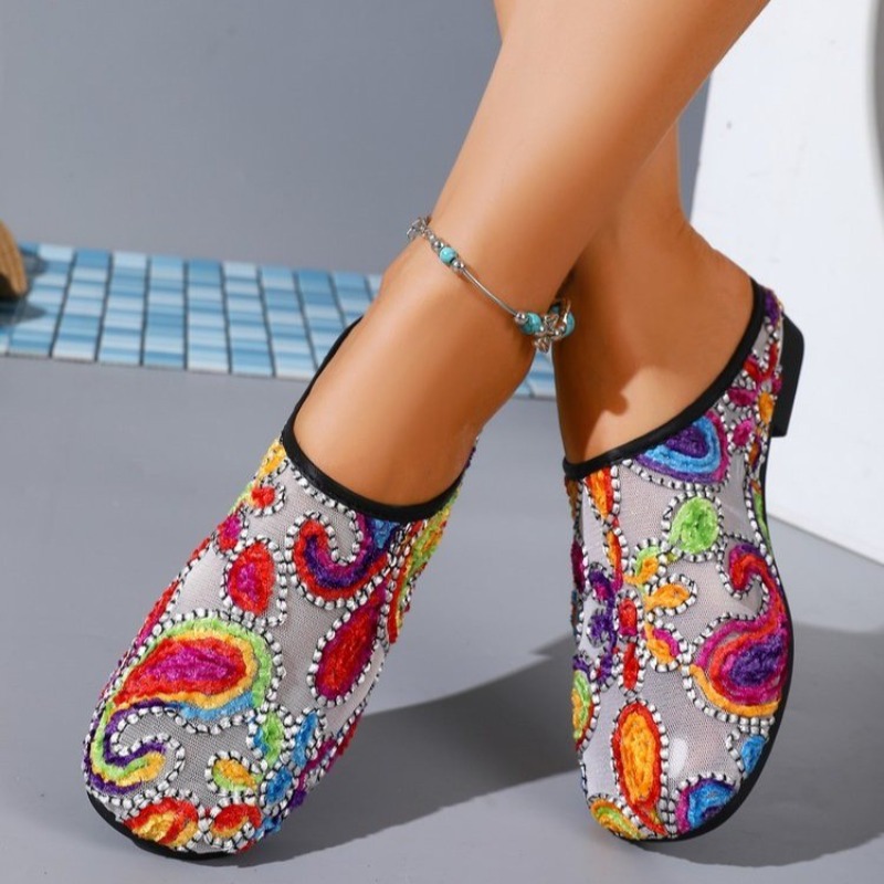 Женские летние тапочки в ретро – обзор и цена Ethnic Modern Fashion