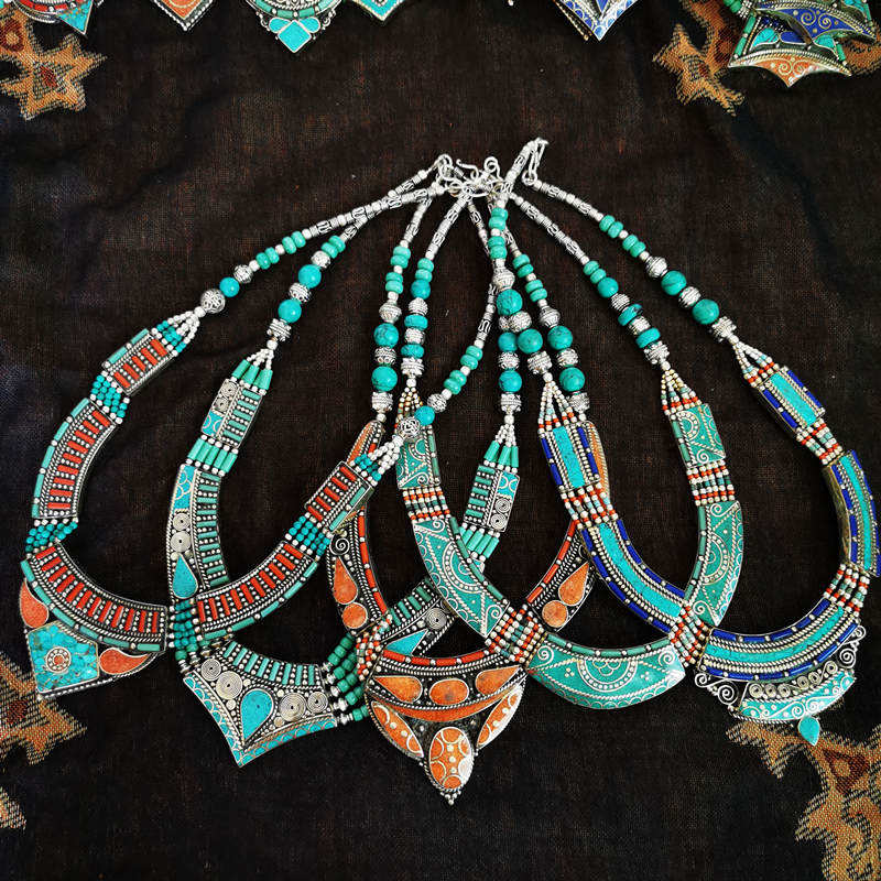 BOHO винтажные ожерелья коллек – обзор и цена Ethnic Fashion Com