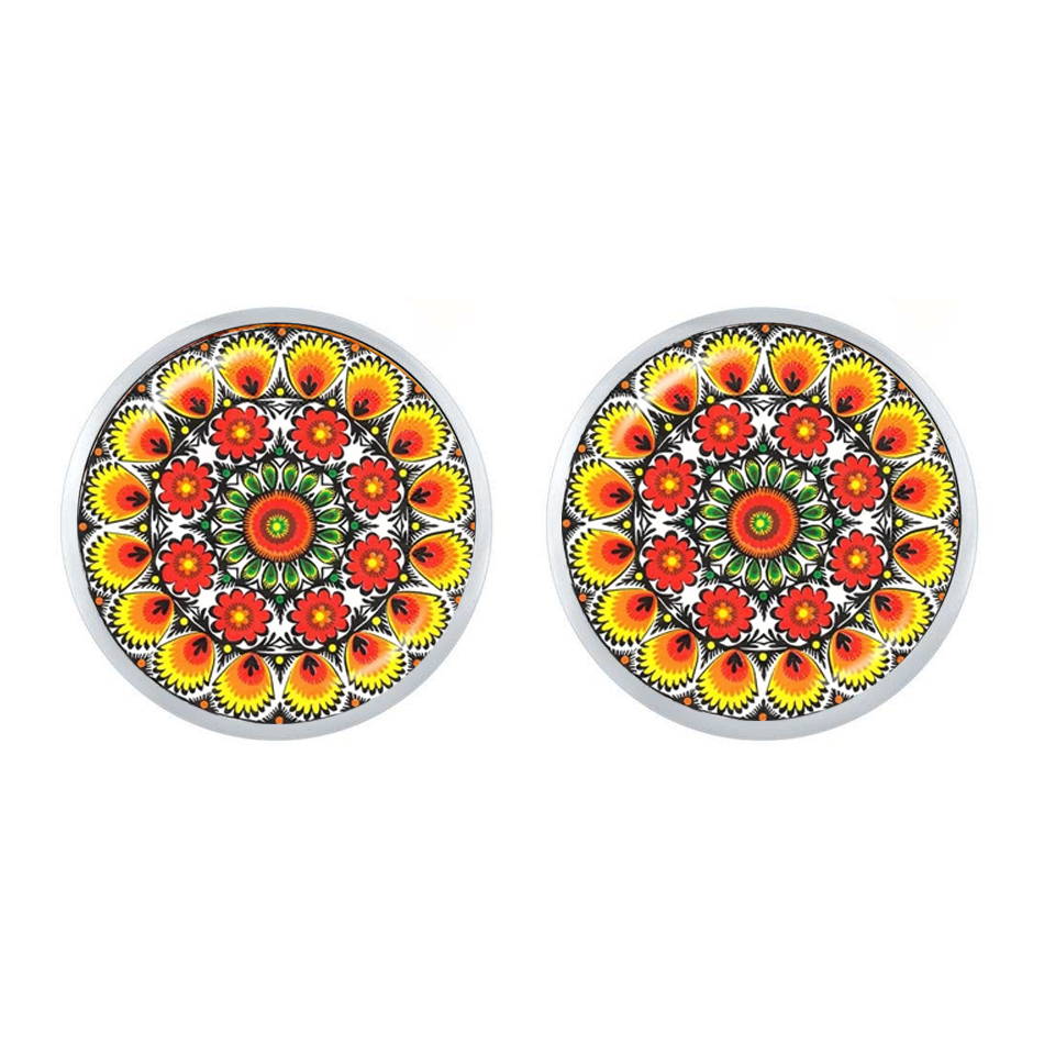 Серьги-гвоздики с полированным – обзор и цена Ethnic Modern Fashion
