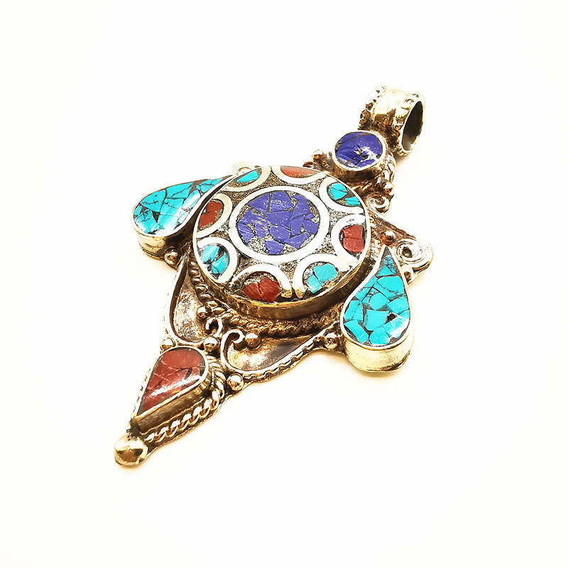 Винтажные крупные медные кулон – обзор и цена Ethnic Fashion Com