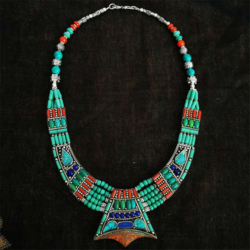 BOHO винтажные ожерелья коллек – обзор и цена Ethnic Fashion Com