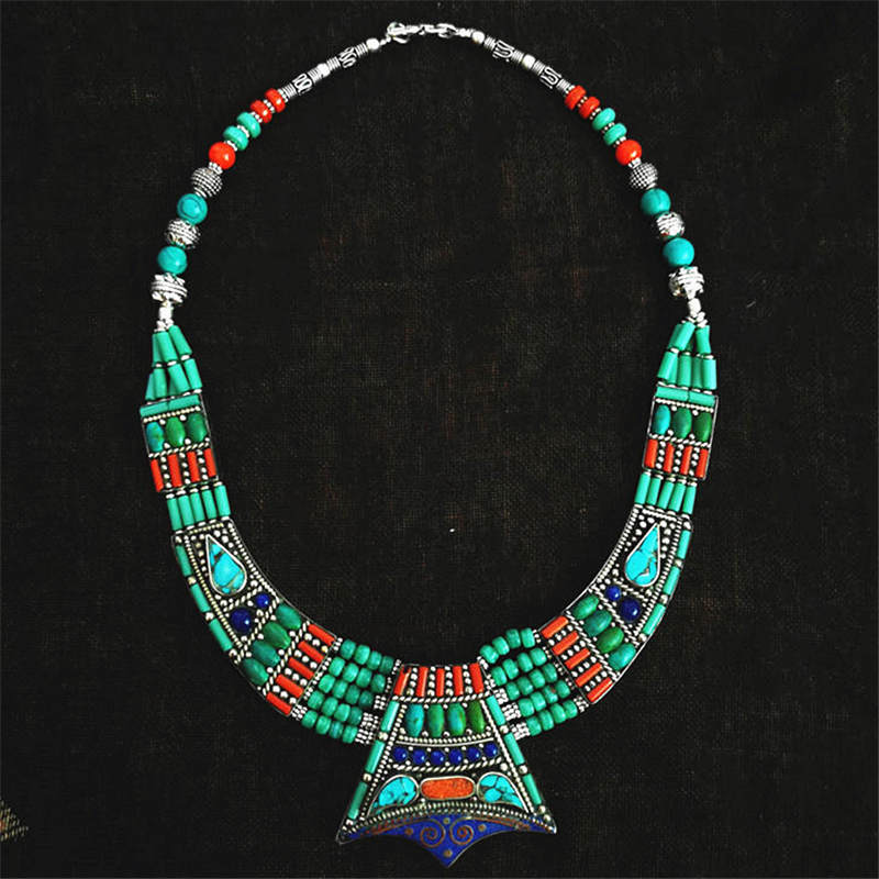 BOHO винтажные ожерелья коллек – обзор и цена Ethnic Fashion Com